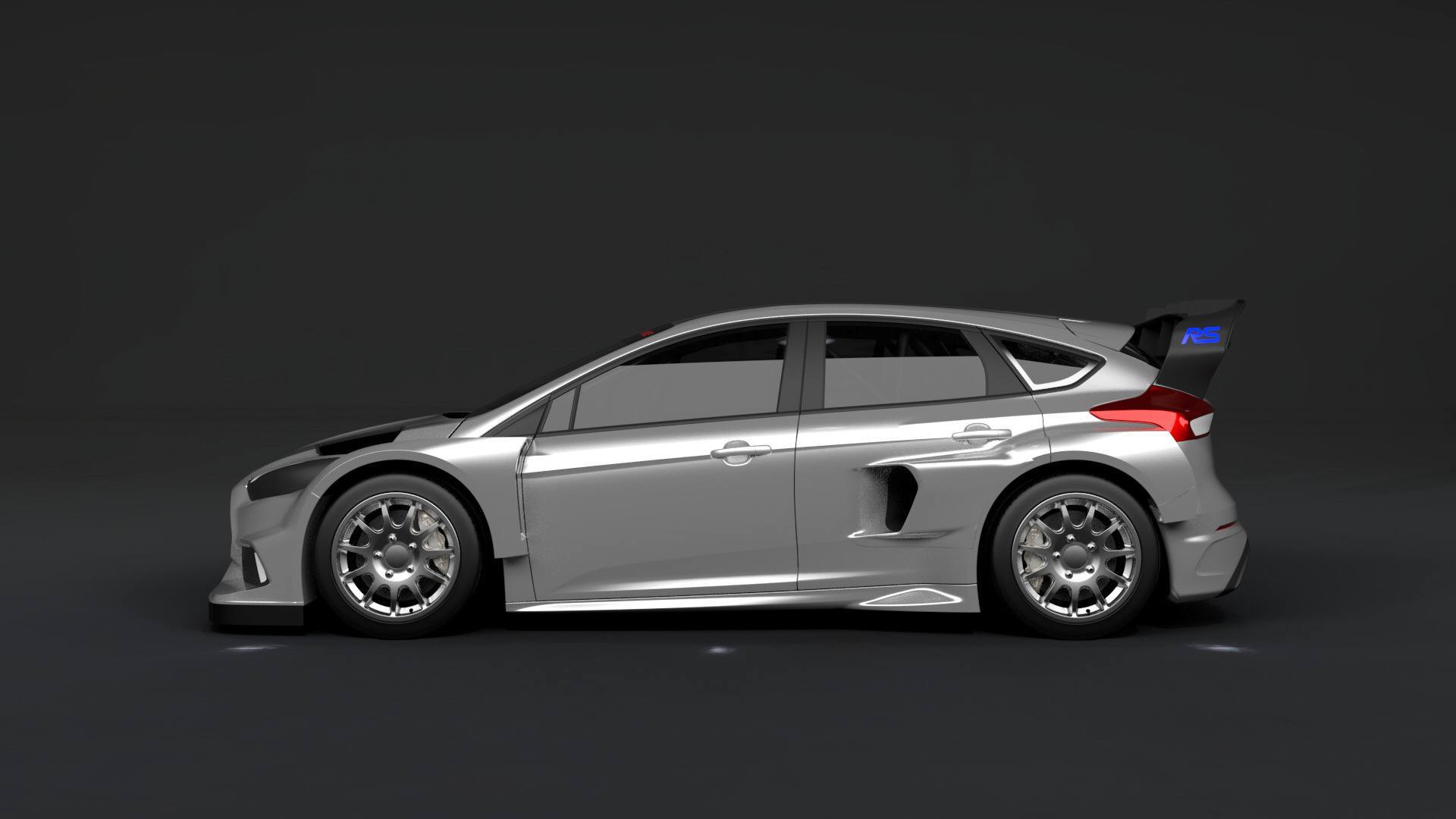 Ford Focus RS Rallycross Side