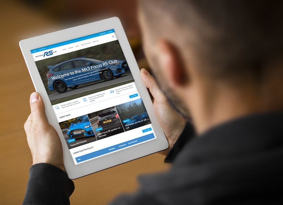 Focus RS Club Website