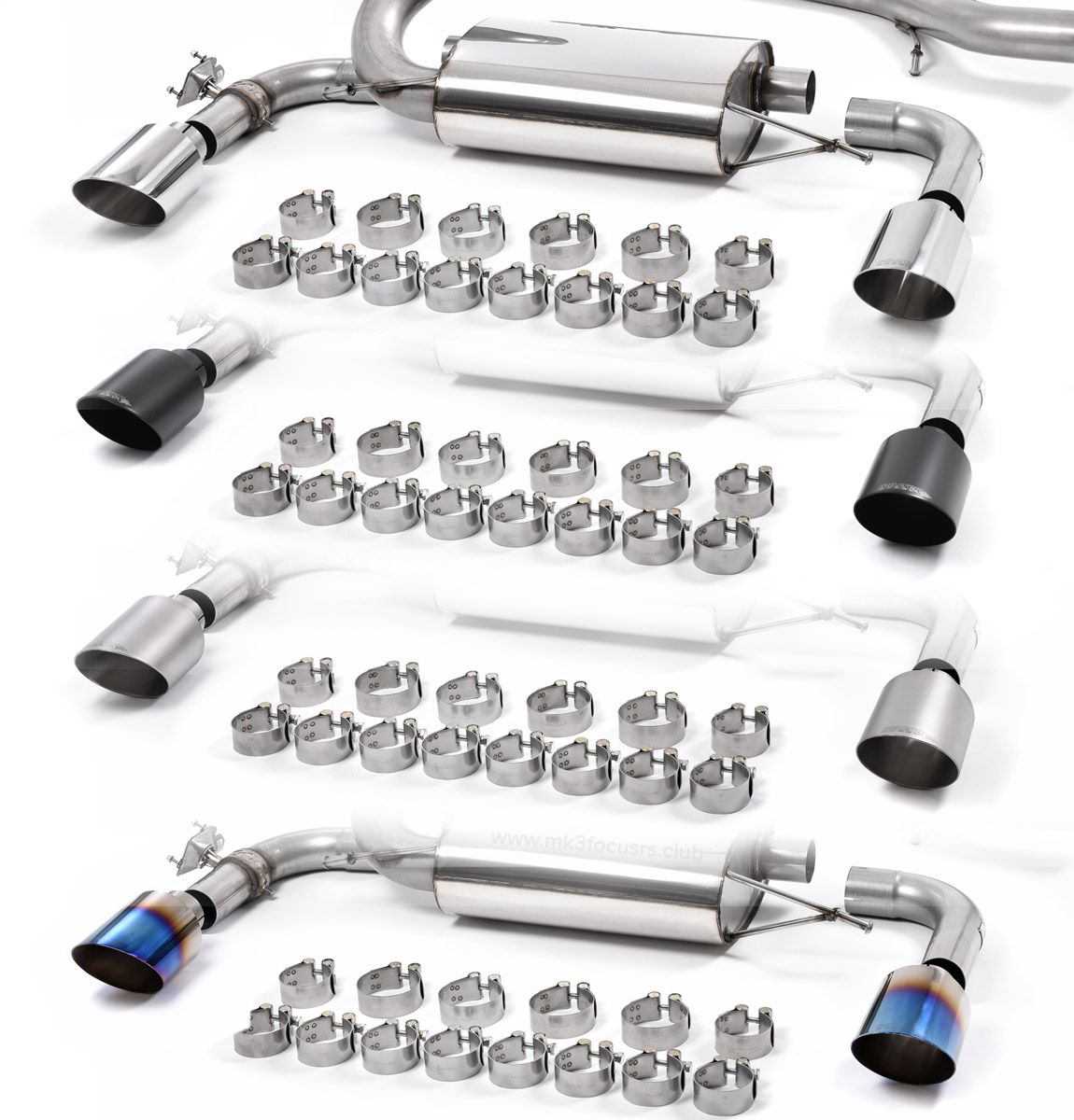 Milltek tailpipe Options