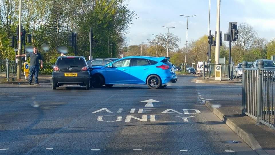 Crashed Focus RS