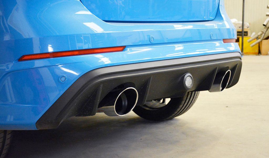 Supersprint Rear Exhaust with Valve Mk3 Focus RS Club