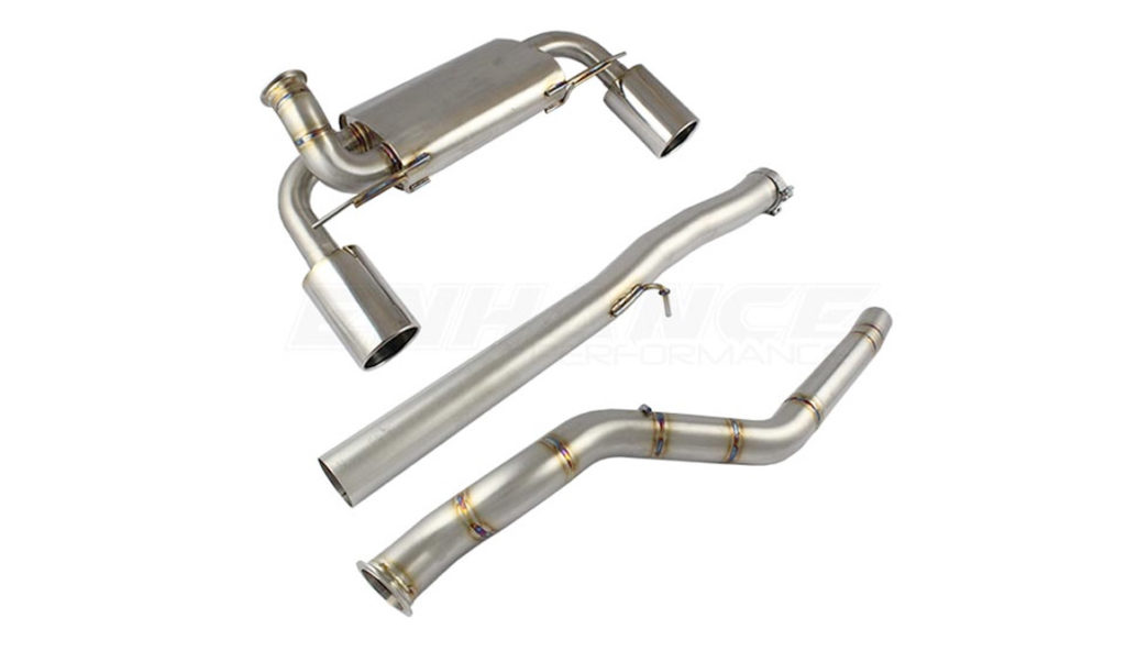 EP CatBack Resonated Exhaust System Mk3 Focus RS Club