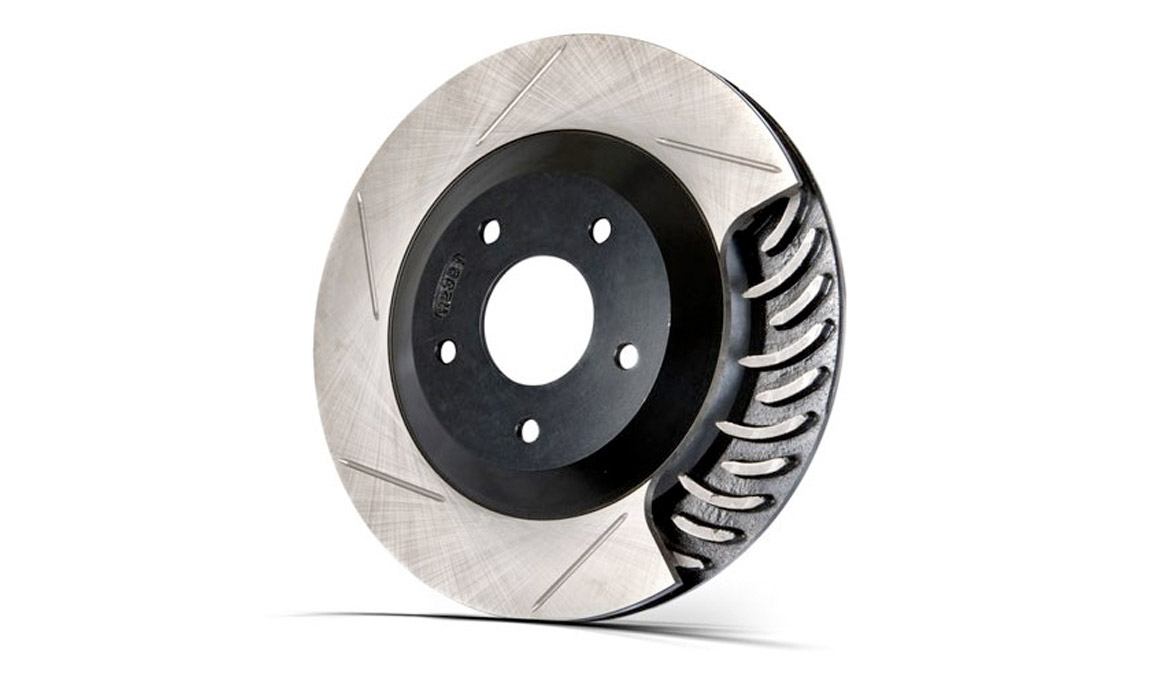 Stoptech Sport Grooved Front Brake Discs Mk3 Focus RS Club