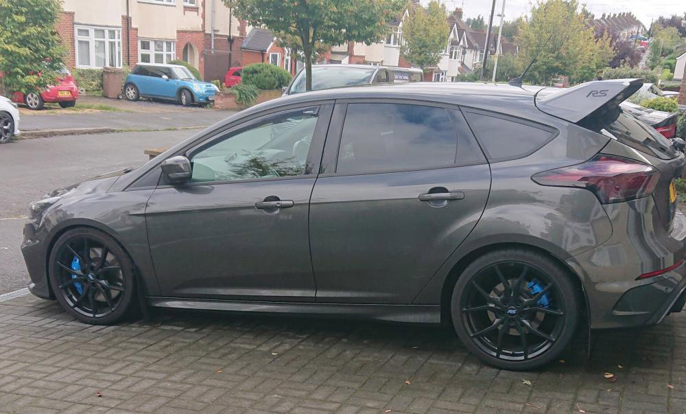 Red SMoked LED Rear Lights on Magnetic Grey Focus RS